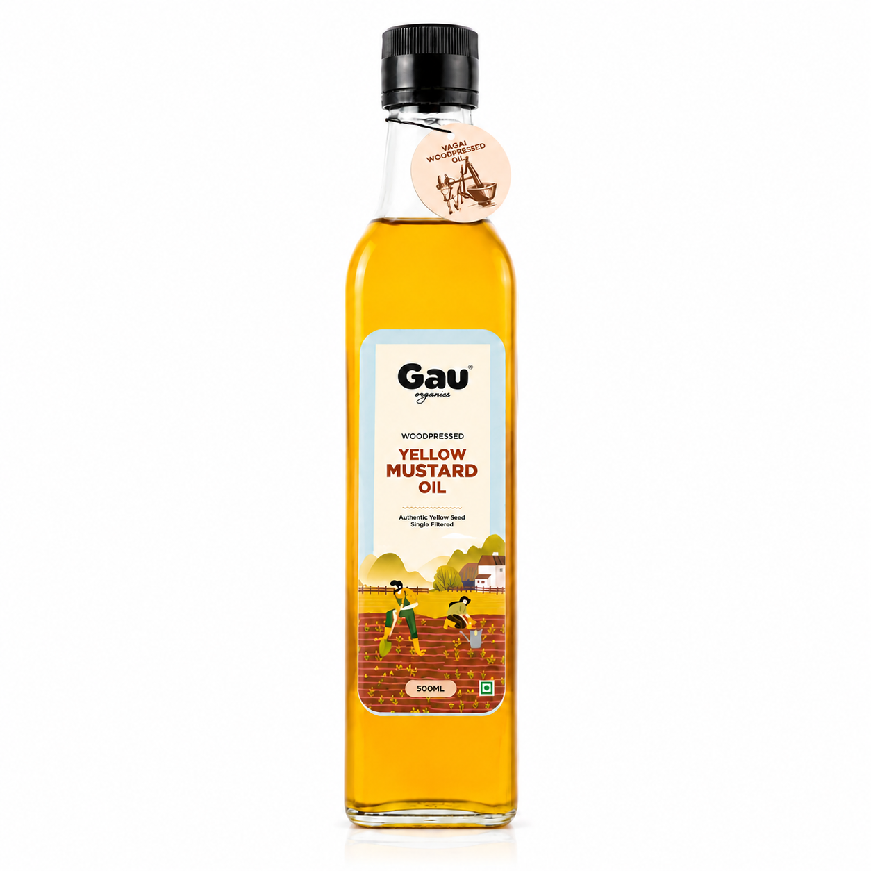 Woodpressed Yellow Mustard Oil