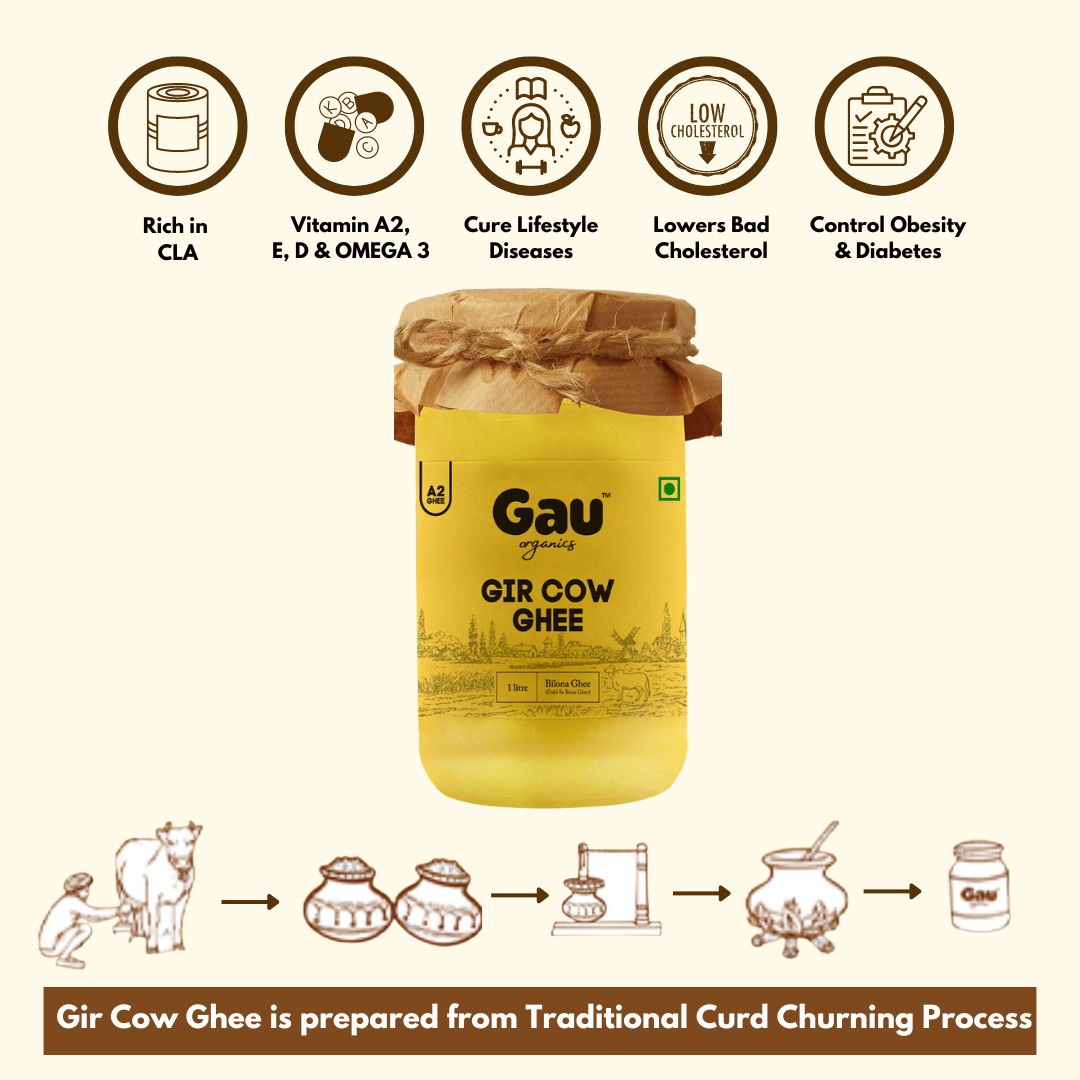 Gir Cow Bilona Ghee