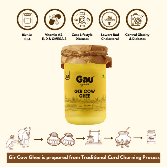 Gir Cow Bilona Ghee