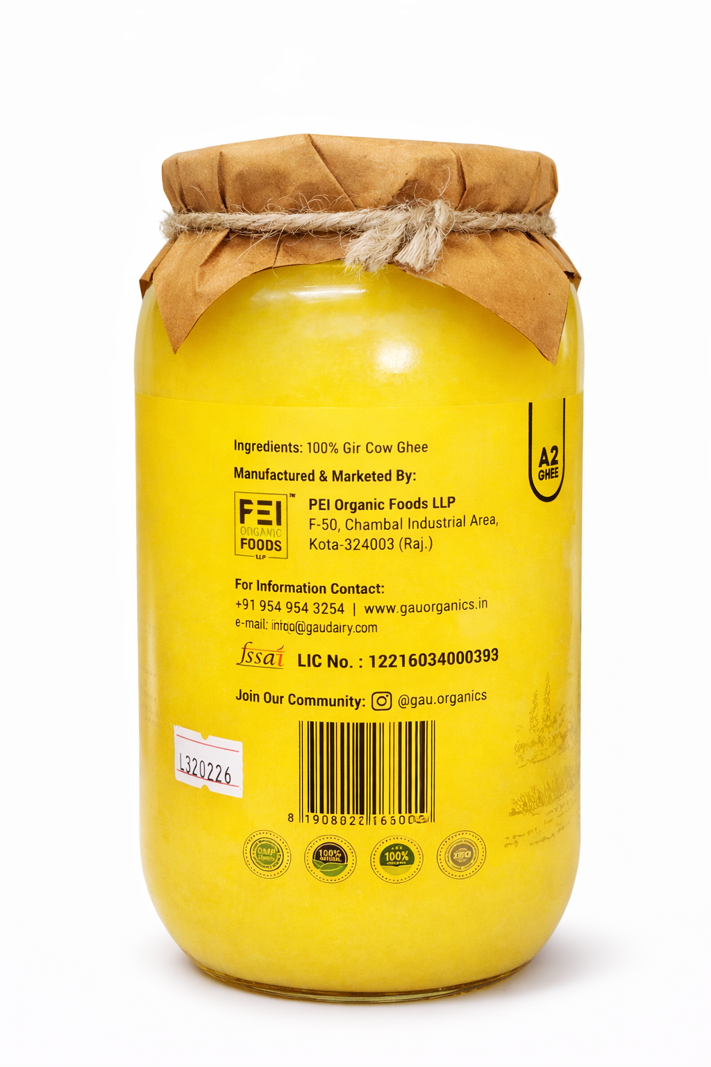 Gir Cow Bilona Ghee - Pure A2 | Traditional & Organic