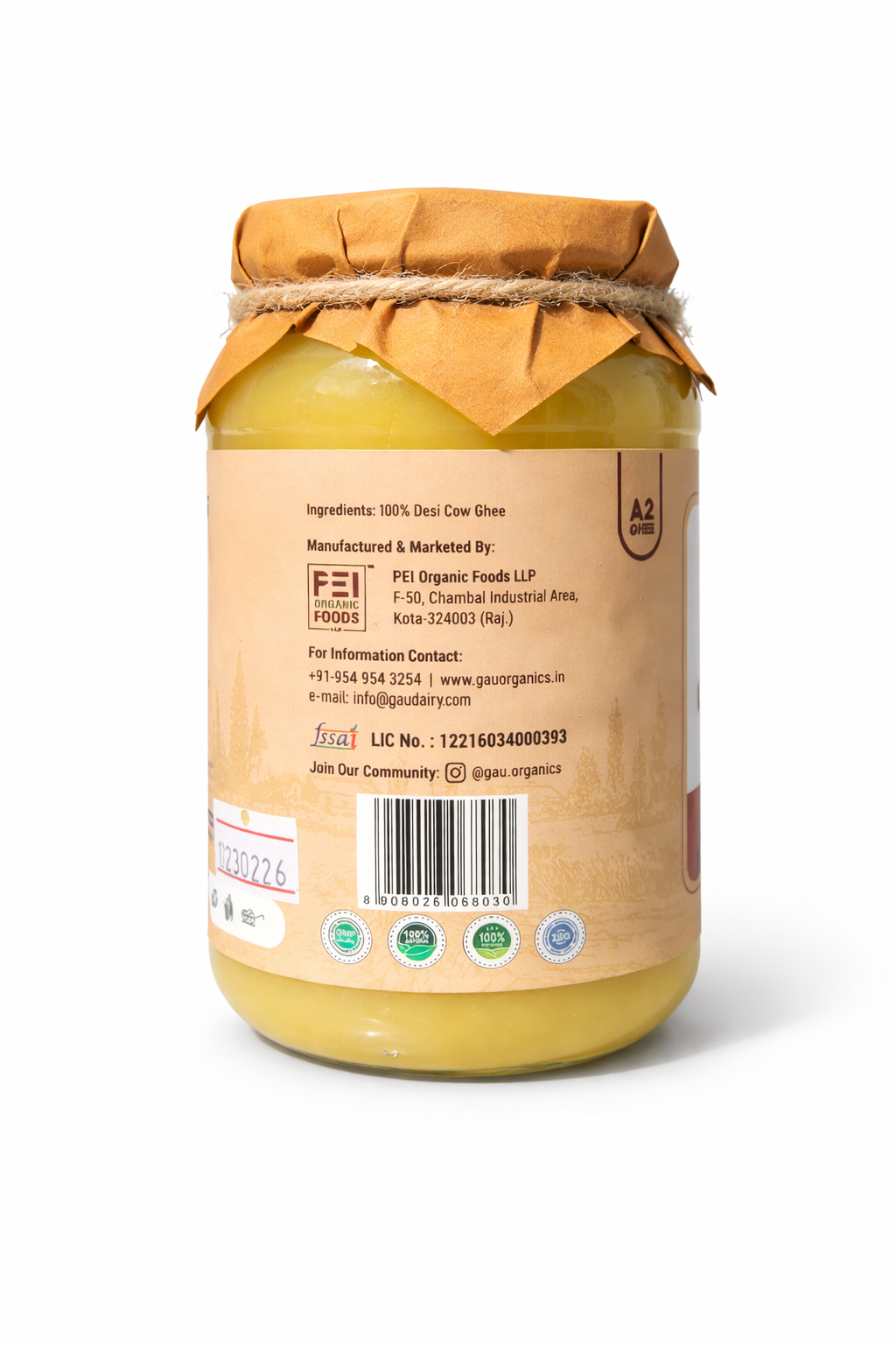 Desi Cow Bilona Ghee - Pure A2 Ghee | Traditional & Organic