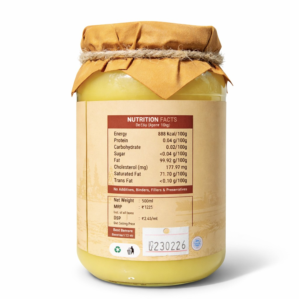 Desi Cow Bilona Ghee - Pure A2 Ghee | Traditional & Organic