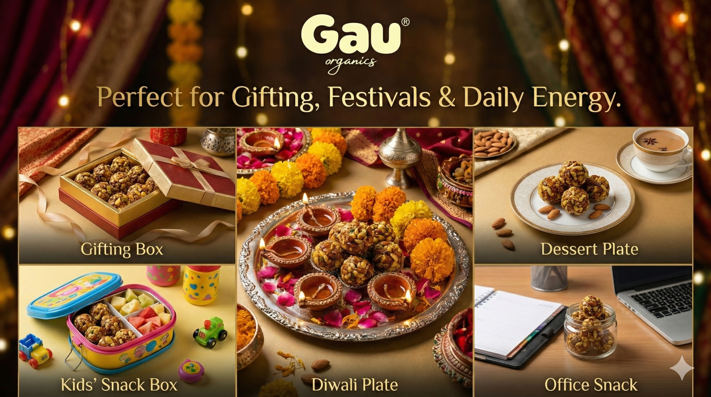 Premium Dry Fruit Ladoo  | Almond, Cashew & Pure Ghee Ladoo