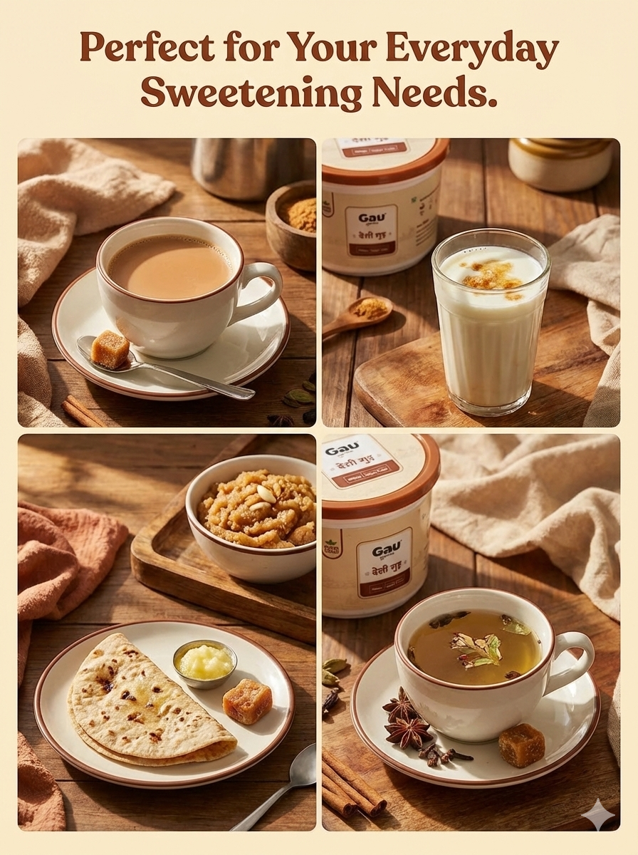 देसी गुड़ - 900 ग्राम