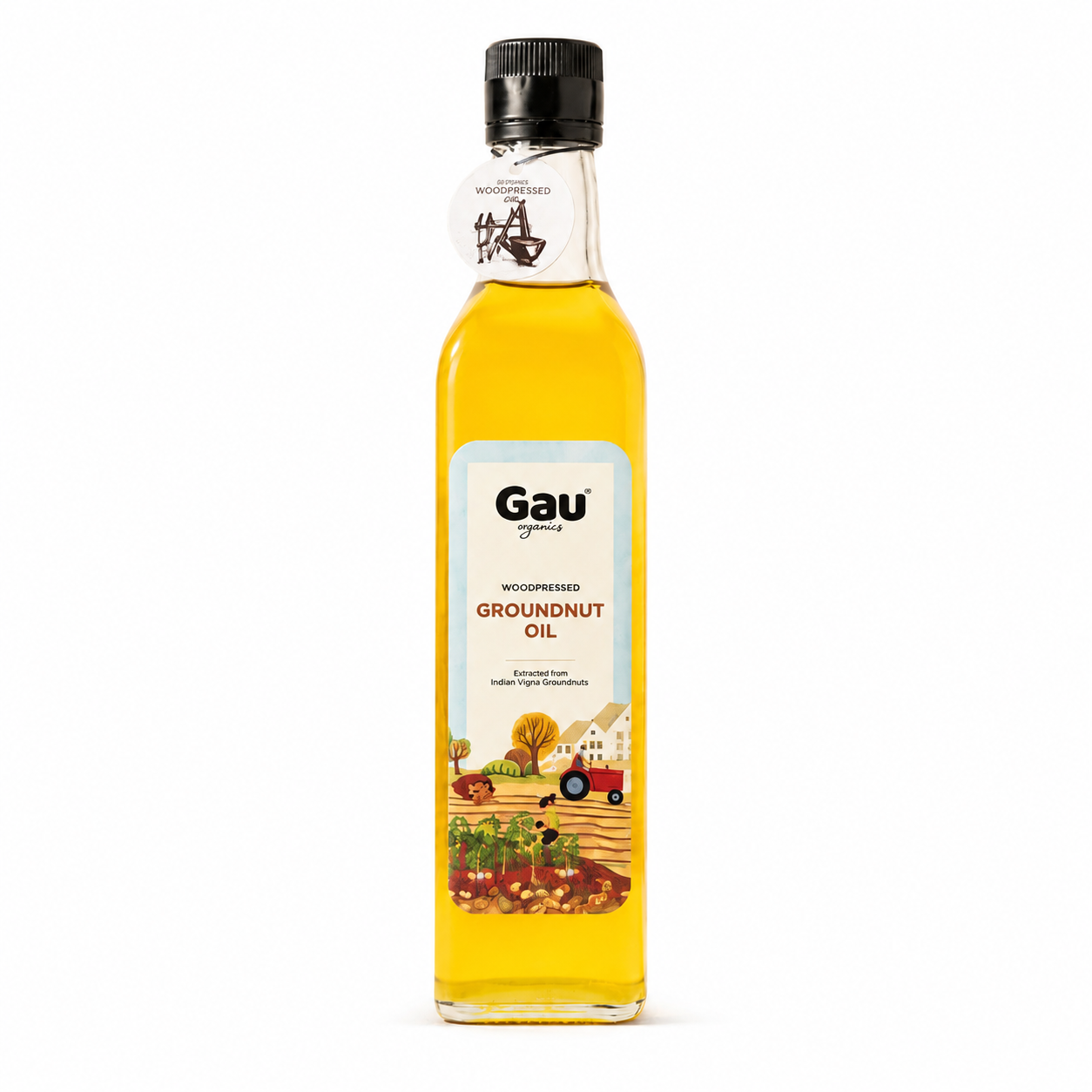 Woodpressed Groundnut Oil