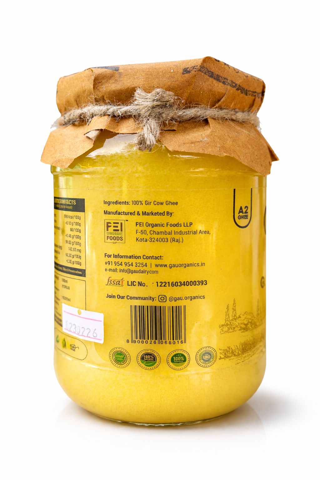 Gir Cow Bilona Ghee - Pure A2 | Traditional & Organic