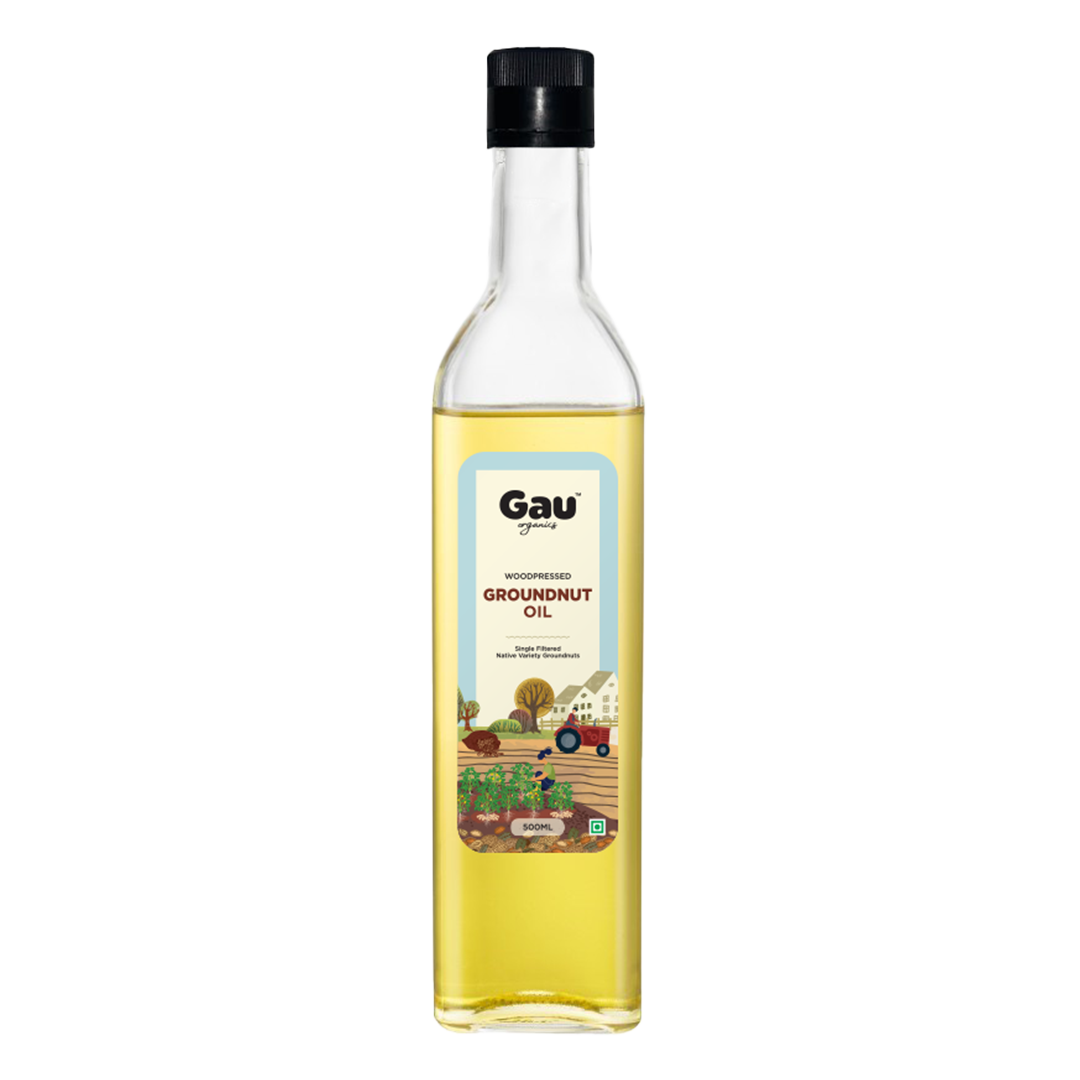 Woodpressed Groundnut Oil