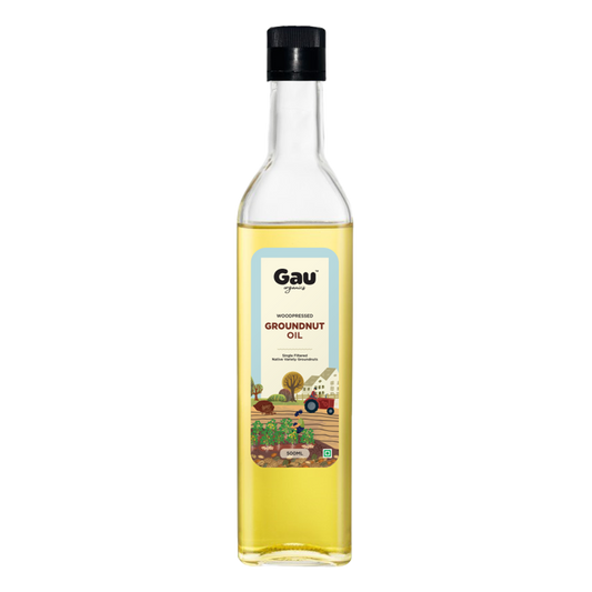 Woodpressed Groundnut Oil