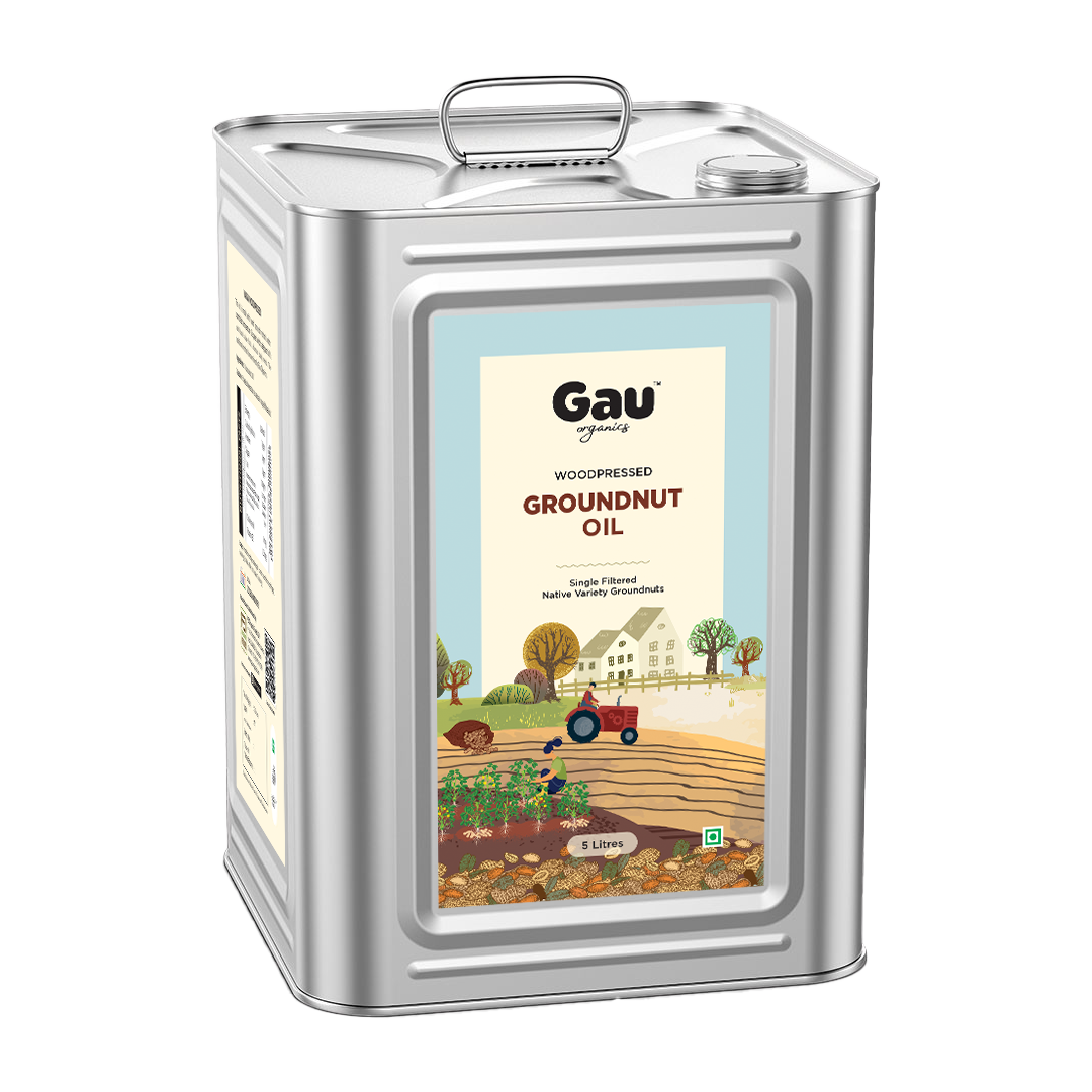 Woodpressed Groundnut Oil