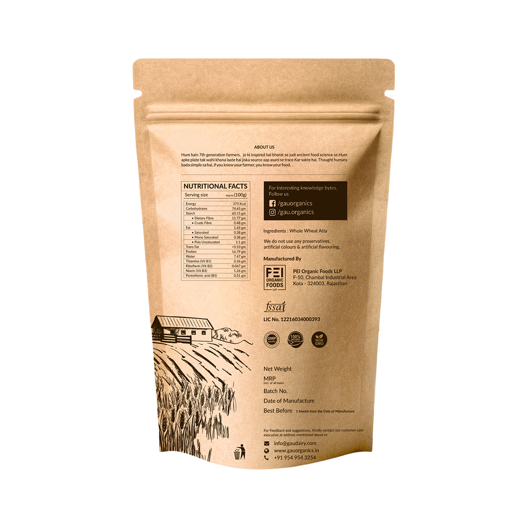Whole Wheat Atta (Stoneground)